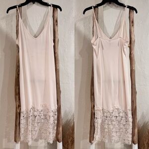 Intimately by Free People Slip Dress Lace Bottom in Size Small